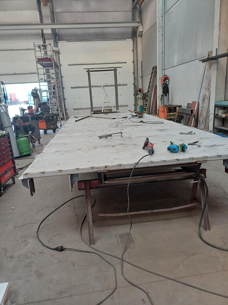 Maken van inox container op maat